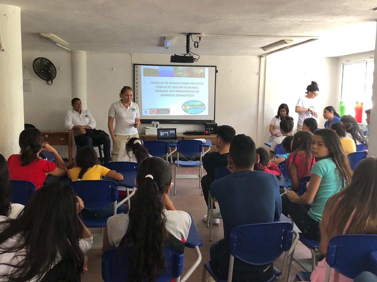 Taller en Minca con estudiantes